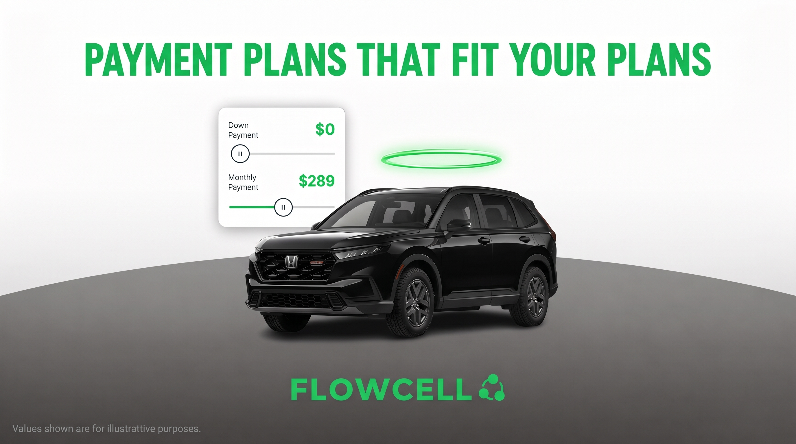 Payment plans that fit your plans
