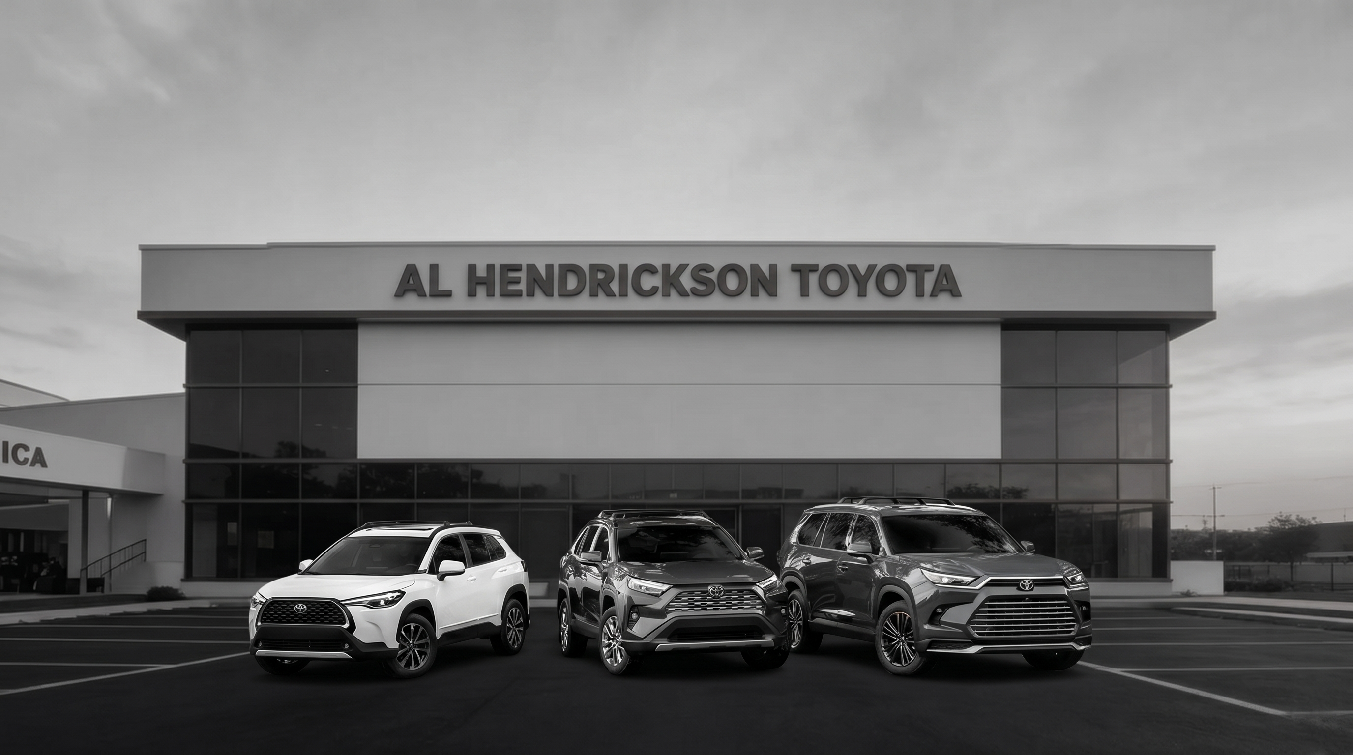 Toyota inventory options outside the dealership